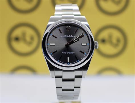 rolex oyster perpetual dark rhodium review|rolex oyster perpetual discontinued.